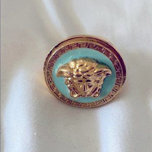 100% authentic men’s Versace size 21 ring